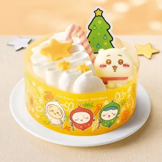 セブン‐イレブン「ちいかわ ふわふわクリスマスケーキ」