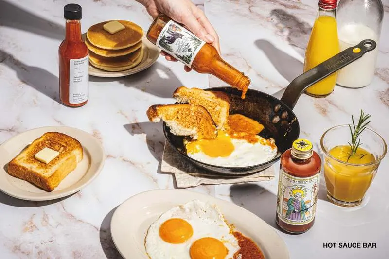 Hot Sauce Bar