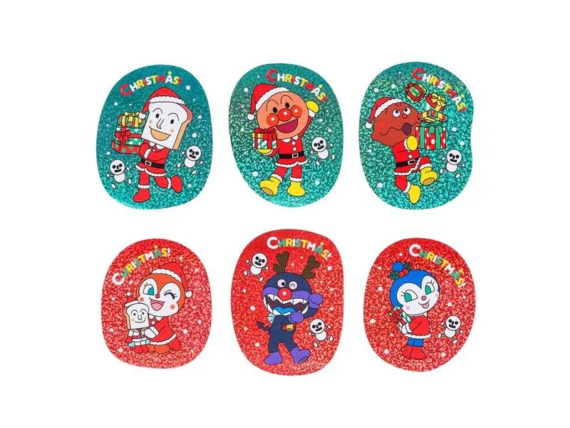 ホログラムステッカー クリスマス 各385円