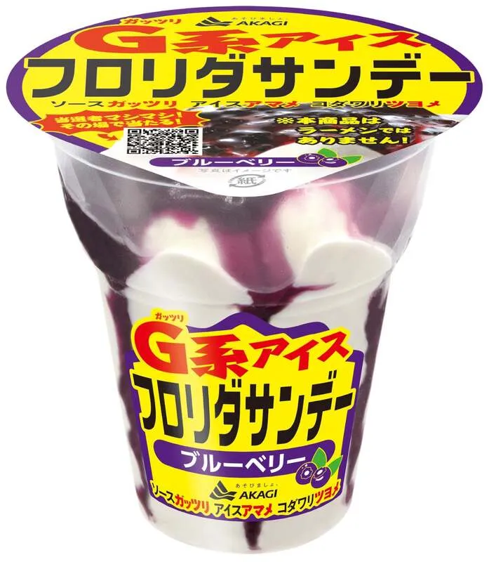 「フロリダサンデー ブルーベリー」G系アイスパッケージ
