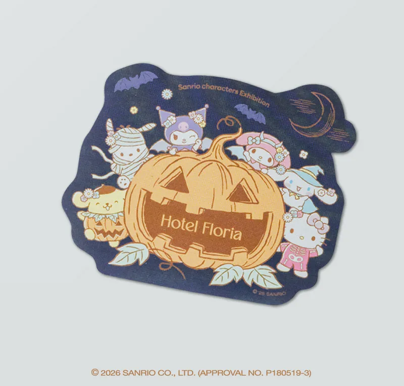 ハロウィン ステッカー サンリオキャラクターズ/935円