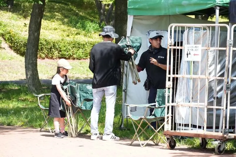 みさと公園BBQ場