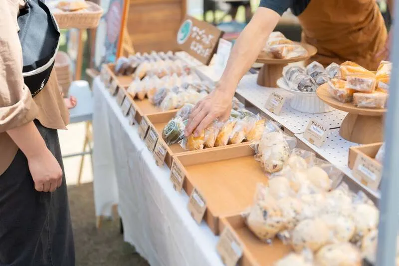 マルシェに出店するショップのイメージ