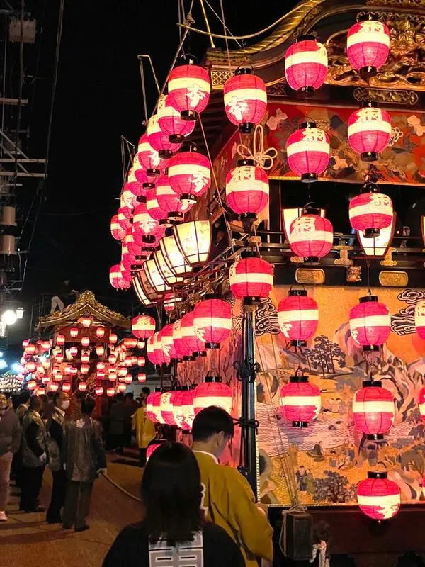 上野天神祭宵山の様子(2023年撮影)