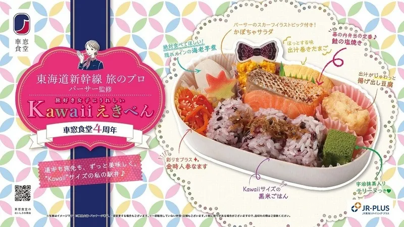 車窓食堂「Kawaiiえきべん」の中身