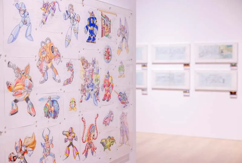 ラフスケッチ展示(東京会場)
