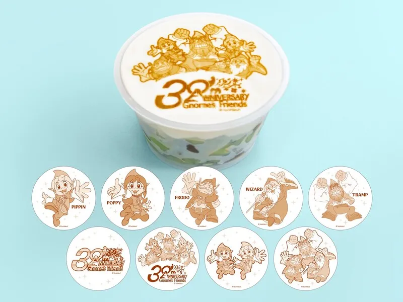 ノームのなかまたち 30周年記念コラボスイーツ(全9種)500円(税込)