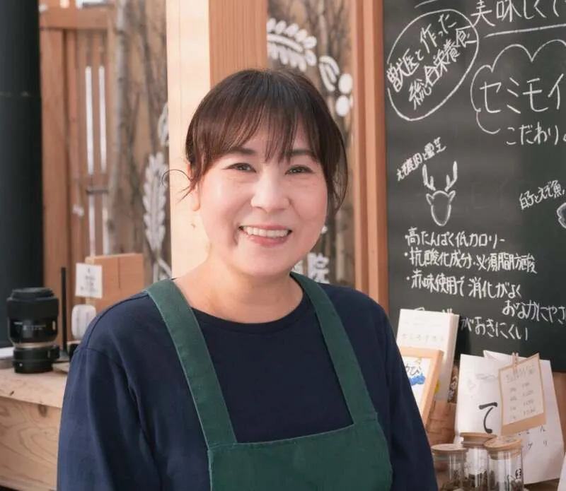 ペット栄養管理士の浜辺名奈子さん