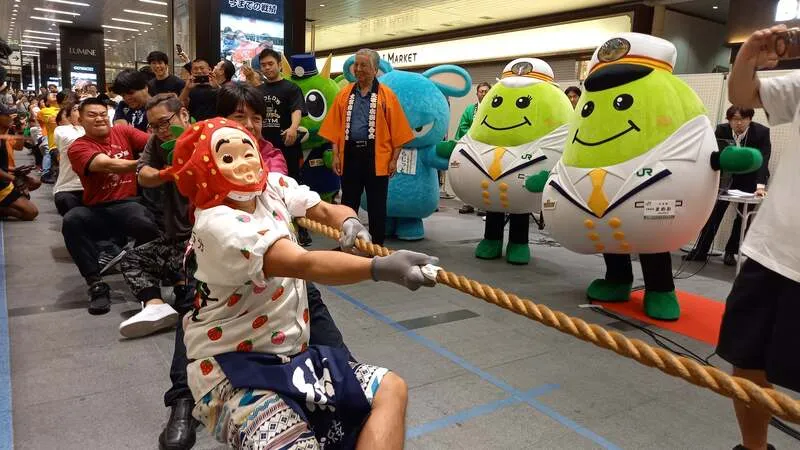 昨年の「大綱引き大会」の様子