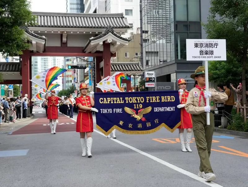 みなと区民まつりパレード