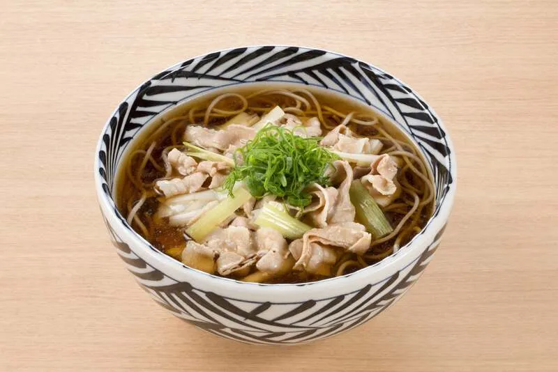 おらが蕎麦「豚肉柚子こしょうそば」