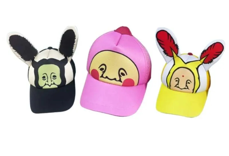 【イベント限定】こびとづかん トウチンキャップ(カクレモモジリ/ホトケアカバネ/アラシクロバネ)2,750円