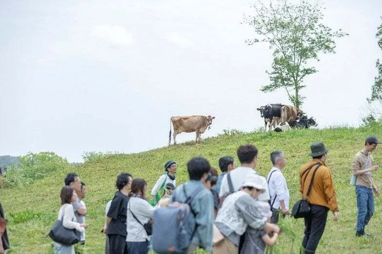 定期的に開催される「牧場お散歩ツアー」では、乳搾りや放牧地に入り酪農の仕事や牛の生態について学びます