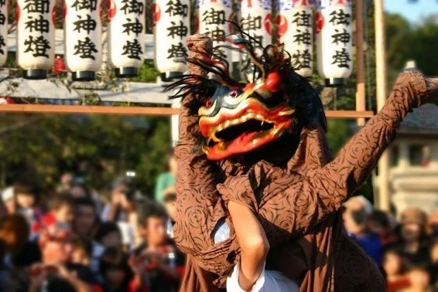 木ノ本の獅子舞(和歌山市観光協会)