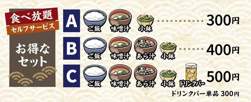丼・定食メニュー一覧