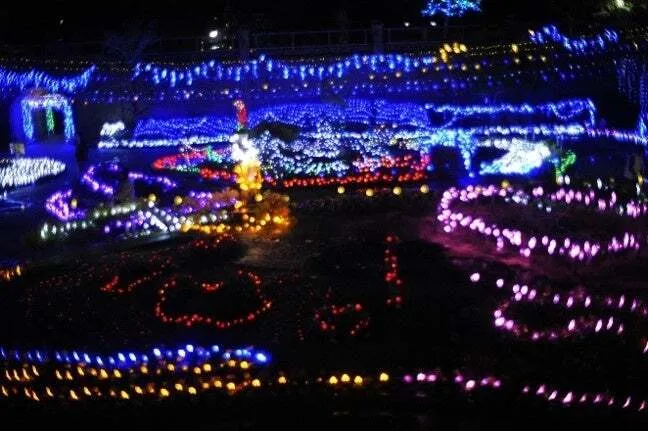 長良公園イルミネーション