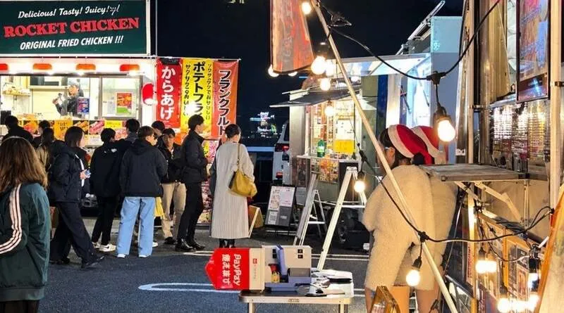 昨年のキッチンカーの様子