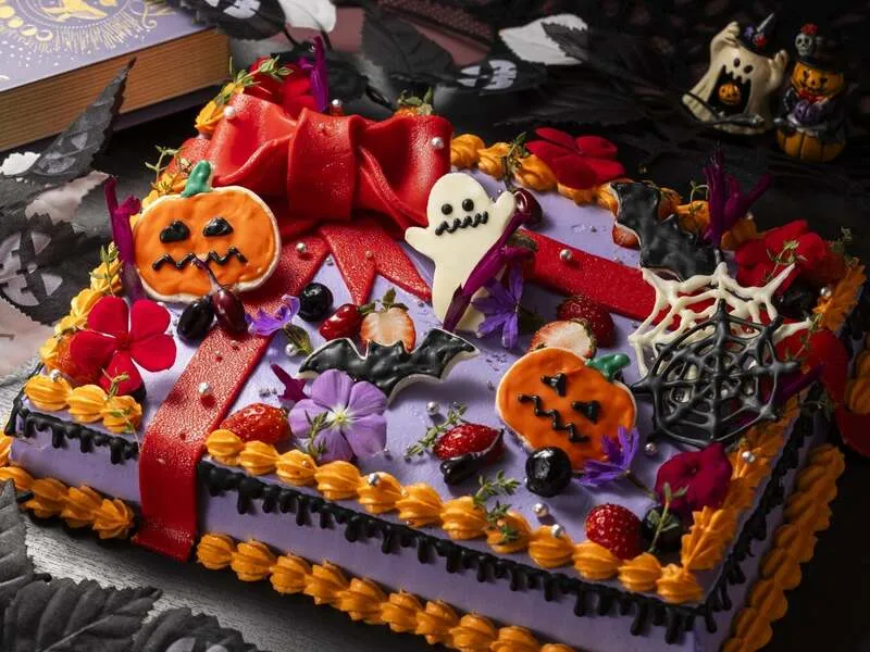 Happy Halloween パーティーケーキ