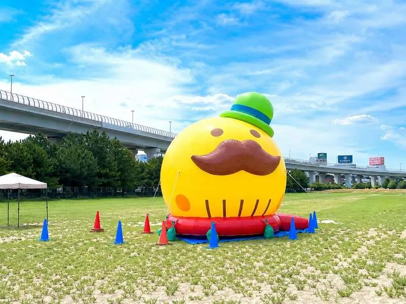 ふわふわ遊具「つげさんふわふわ」