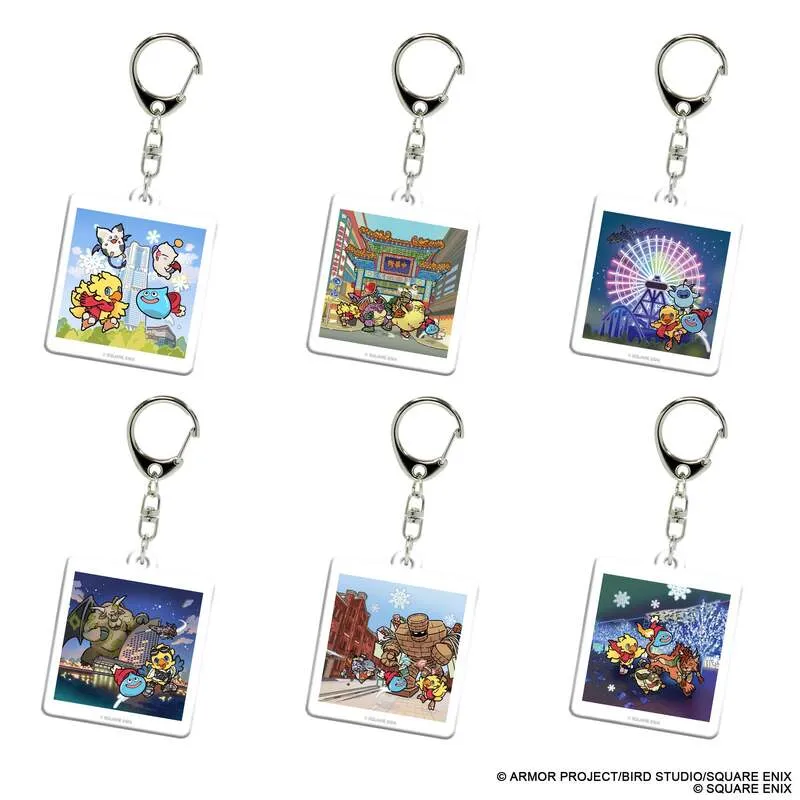 DQ×FF Winter Holiday 2026 アクリルキーホルダー(全6種) 各990円