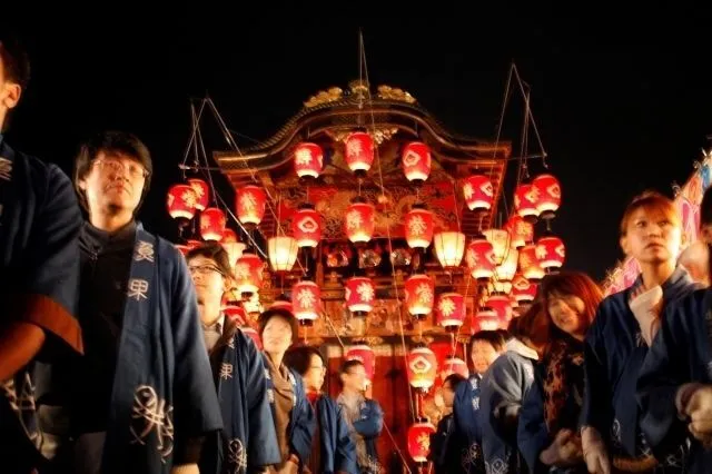 上野天神祭(宵宮の写真)