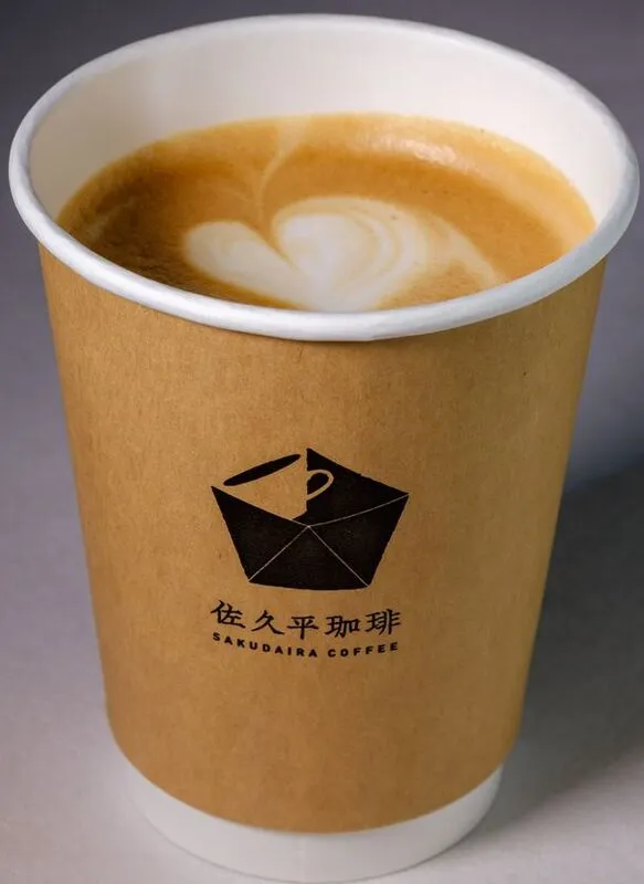 佐久平珈琲カフェラテ