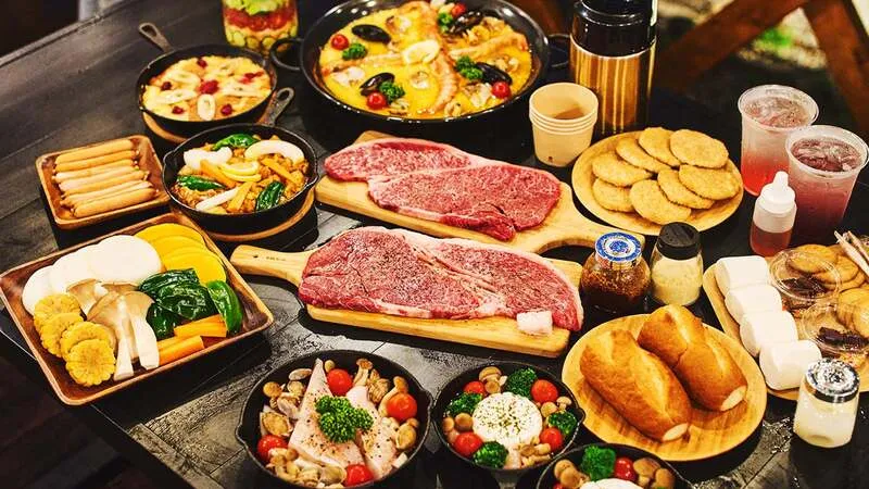 グランピングで味わうアウトドア料理
