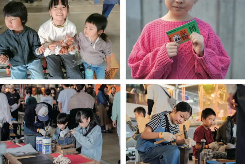 2025年度 来場した子供たちのワークショップの様子