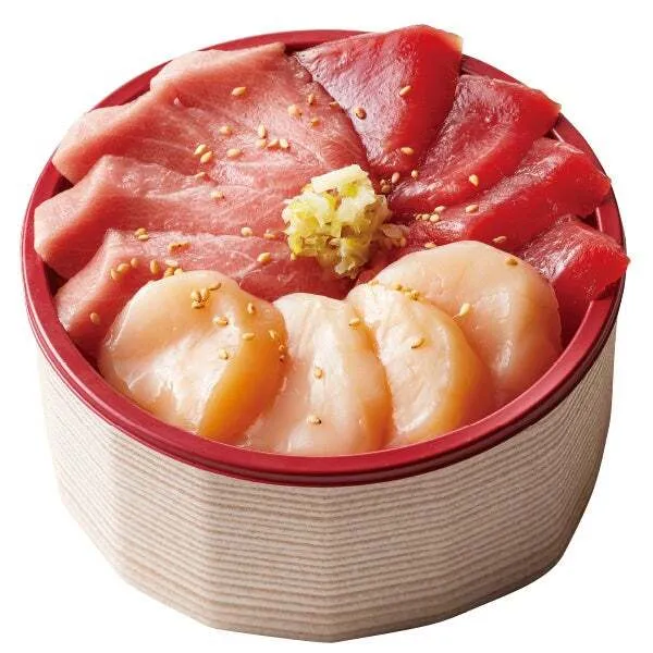 クロマグロ専門工房 鮪斗の戸井産本鮪ホタテ丼(1折)2,499円
