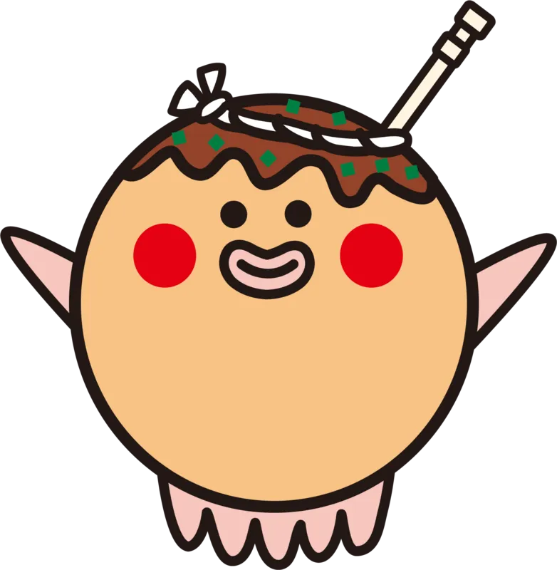 銀だこ公式キャラクター たこぼ〜