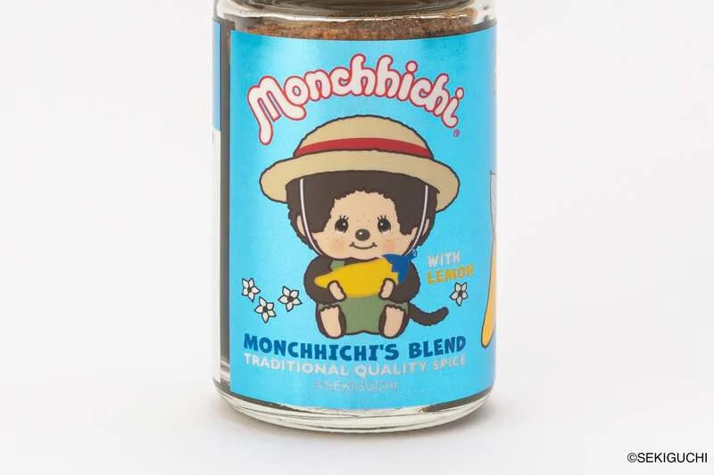 モンチッチくんラベルの「レモン七味」