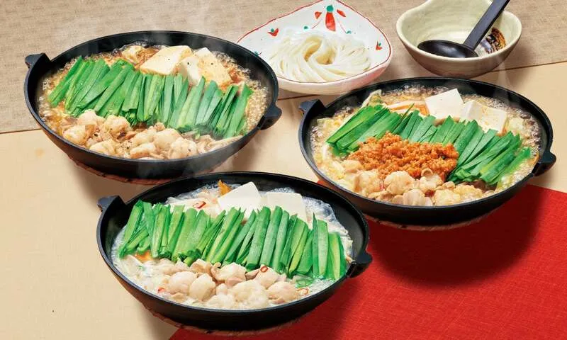 味の民芸「国産牛もつ鍋うどん」