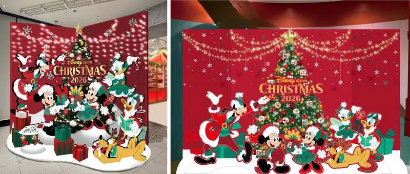 ディズニーフラッグシップ東京、東京ディズニーリゾート店 装飾イメージ