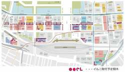 丸の内エリアのイルミネーションマップ