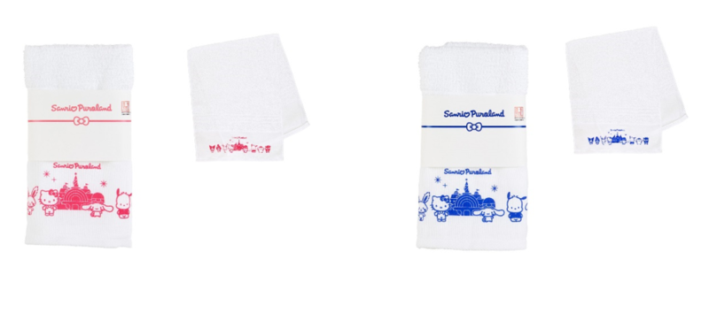ギフトタオル（ピンク・ブルー）各660円