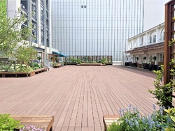 会場（GREENING広場）