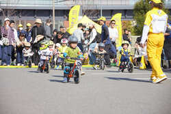 「神戸市の「メリケンパーク」でストライダーイベント開催　初心者＆当日参加もOK！」の写真