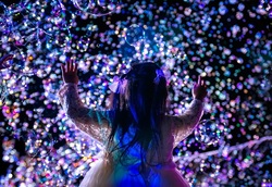 「ホテル椿山荘東京でペルセウス座流星群を観察！　雲海×シャボン玉の幻想的なショーも」の写真