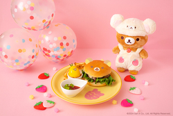 リラックマとキイロイトリのハンバーガープレート　　税込1,790円