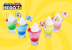 カスカベ防衛隊 氷フロート　各700円
