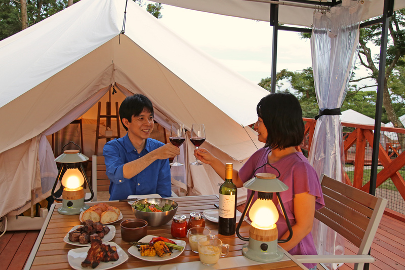 マザー牧場こだわり食材のBBQディナー