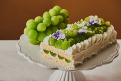 マスカットショートケーキ