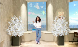 「池袋「サンシャイン60展望台 てんぼうパーク」が銀世界に変身　屋内で冬の自然を満喫」の写真