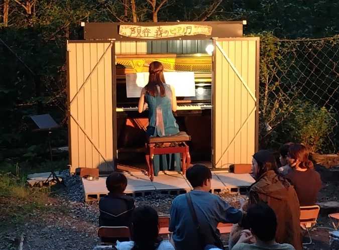 蛍の夕べ演奏会（昨年の演奏会）