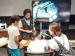シチズン組立教室の会場の様子