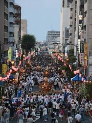 志木の夏祭り　敷島神社祭典