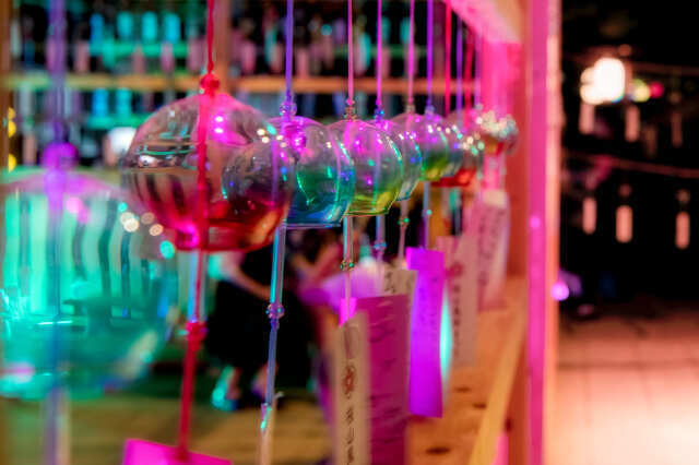 桜山風鈴まつり　ライトアップ