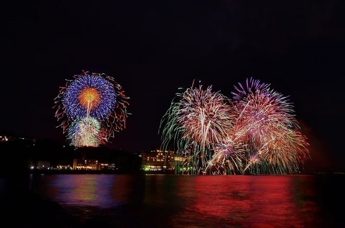 稲取温泉花火演舞