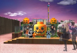 「名古屋のレゴランドでハロウィンパーティー開催！　お菓子もらえる＆ミニフィグ交換も」の写真