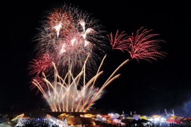 二市一ヶ村日橋川「川の祭典」｜令和5年7月30日撮影（喜多方市役所）